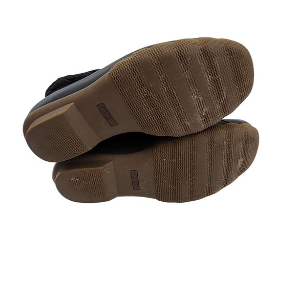 Sperry Saltwater Quilted Duck Booties Womens size 8 Black - Picture 6 of 7